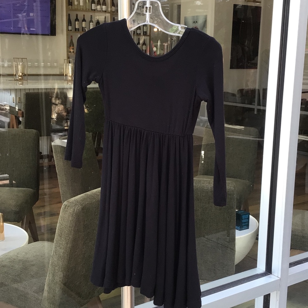 Kyte BABY Black Long Sleeve Girls Dress